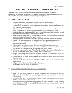 FILE: BBBHC - Code of Conduct Local Boards