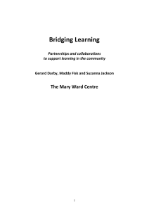 Bridging Learning