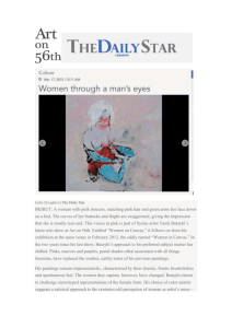 The Daily Star BEIRUT: A woman with pink trousers, matching pink