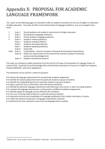 Appendix X proposal for academic language framework