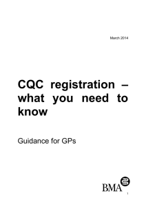 CQC registration – what you need to know