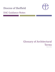 Glossary of Architectural Terms