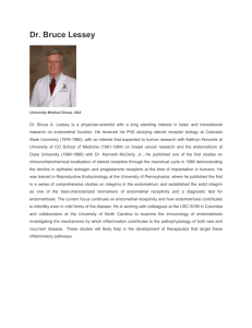 Dr. Bruce Lessey - School of Medicine, Queen`s University