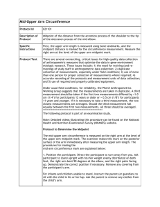 Mid-Upper Arm Circumference
