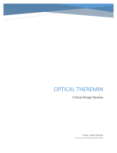 Optical Theremin - Sites at Penn State