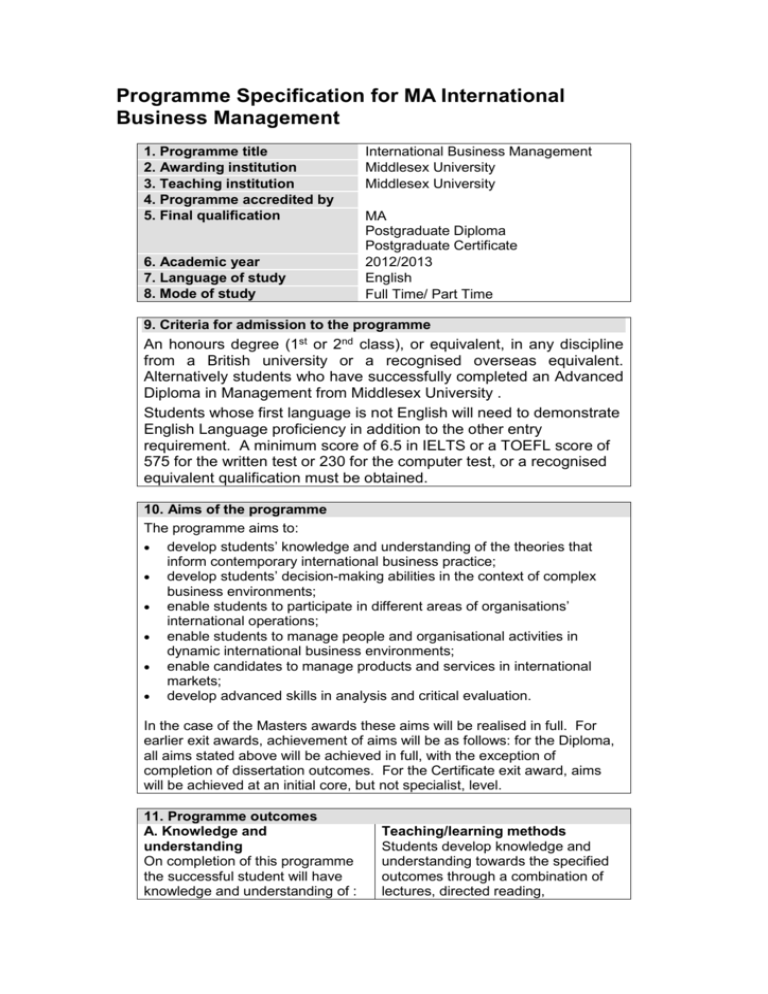 programme-specification-for-ma-international-business-management