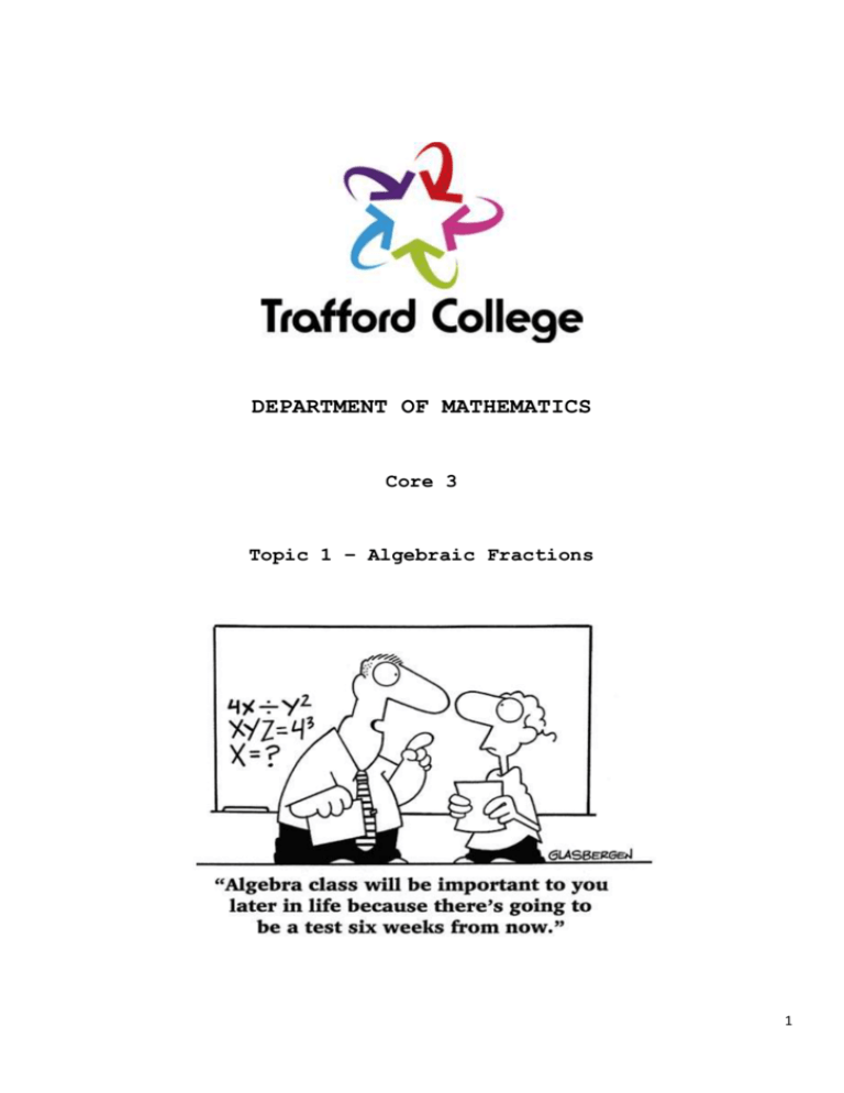 1-algebraic-fractions