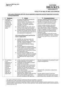 this document - Faculty of Health and Life Sciences