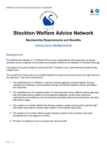 Associate Membership - Stockton Welfare Advice Network | SWAN
