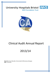 Annual Report 2013/14 - University Hospitals Bristol NHS