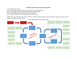 MDERS Capability Development Framework