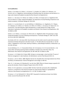 List of publications Górski, K., A.D. Buijse, H.V. Winter, J.J. de Leeuw