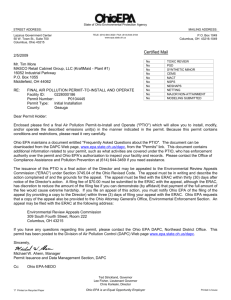 C. Emissions Unit Terms and Conditions