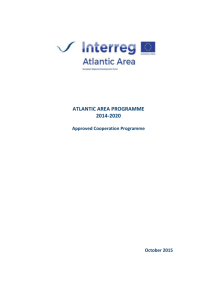 the Atlantic Area Programme 2014-2020