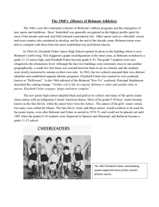 The 1960`s - History of Belmont Athletics 1947-2015