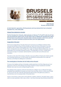 PRESS RELEASE Brussels, 10 February 2014 As Saint Valentine`s