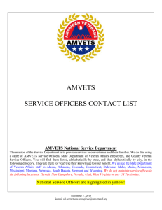 AMVETS National Service Department