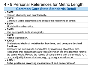 4 • 9 Personal References for Metric Length