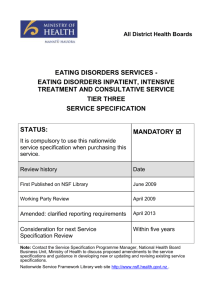 April 2009 - Nationwide Service Framework Library