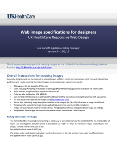 Web image guidelines for designers (DOC, 5.5 MB)