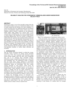 Reliability Analysis for Hydrokinetic Turbine Blades under Random