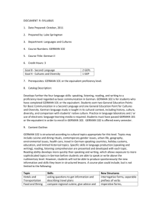 GERMAN 102 German II - departments.bloomu.edu