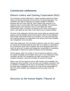 Human Rights Cases Ontario