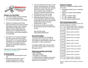 ICD10 Diabetes - MedPOINT Management