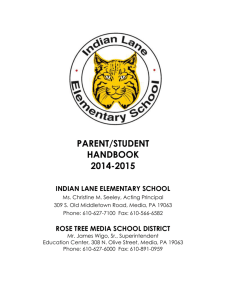 2014 Parent Student Handbook - Rose Tree Media School District
