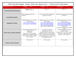 Focused Standard/Element(s)