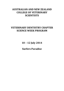 Combined proceedings - Australian College of Veterinary Scientists