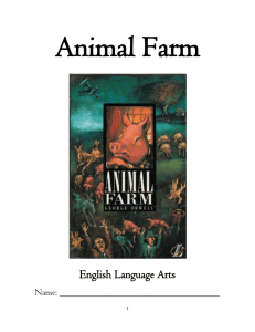 animal farm reading schedule - Hatboro