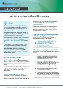 An Introduction to Cloud Computing