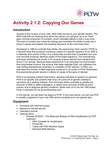 Copying Our Genes Introduction