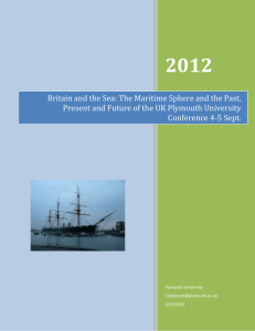 Britain and the Sea: The Maritime Sphere and the Past, Present and