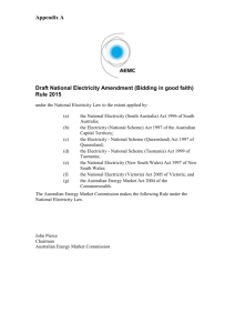 11 June 2015 - Australian Energy Regulator