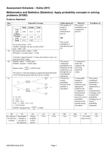 Probability - ADN Stats 2015