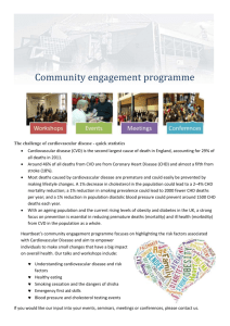 Community engagement programme The challenge of
