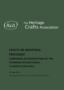 Read the report here - Heritage Crafts Association