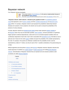 Bayesian network