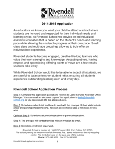 2014-2015 Application