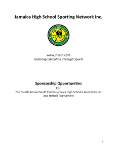 Jamaica High School Sporting Network Inc