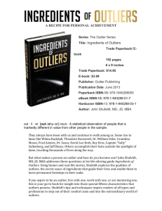 Ingredients of Outliers Media Kit