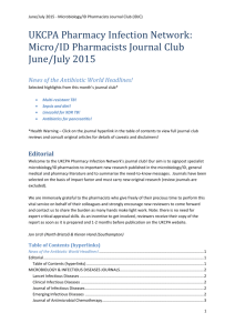 microbiology & infectious diseases journals