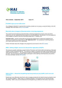 your copy - NHS Education for Scotland