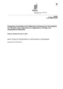 Preparatory Committee of the Diplomatic Conference for the