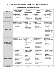 6 th Grade Social Studies Benchmark Study Guide (Spring 2012)