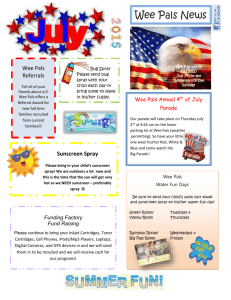 Newsletter July 2015 - Wee Pals Child Care Center