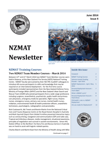 NZMAT June 2014 Newsletter