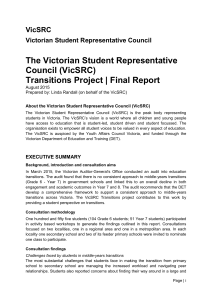 Final Report (docx - 312.03kb) - Department of Education and Early